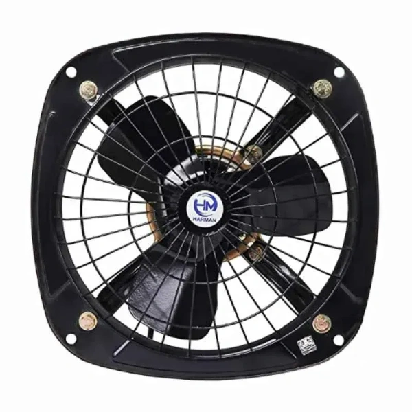 HM 75W 9 inch 2600rpm Black 3 Blade Exhaust Fans, Sweep: 225 mm