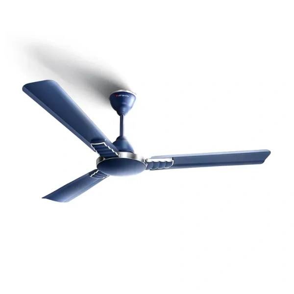 Longway Wave 1200 mm 3 Blade ceiling fan with Ultra High Speed - Blue