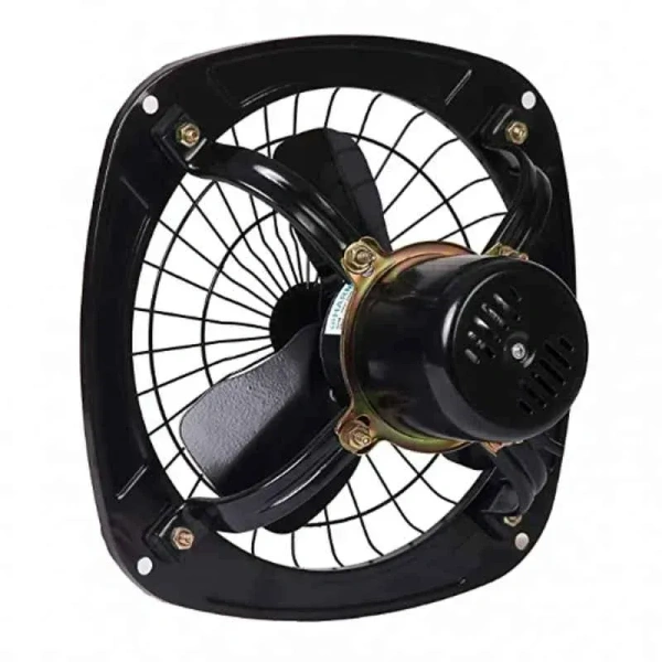HM 75W 9 inch 2600rpm Black 3 Blade Exhaust Fans, Sweep: 225 mm