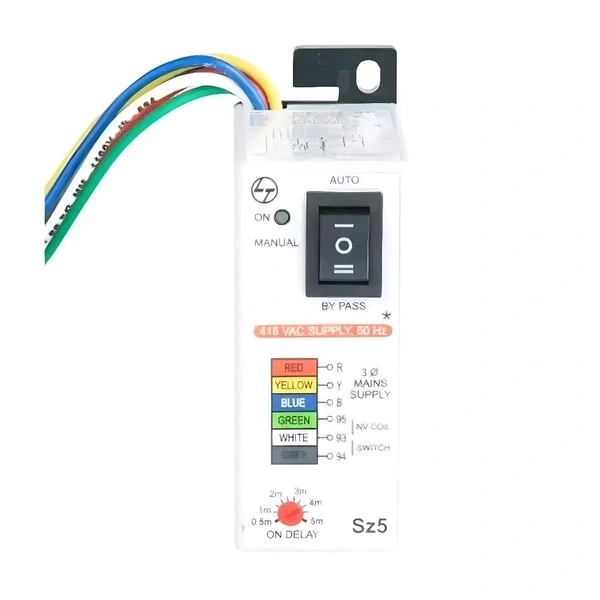 L&T Lauritz Knudsen L&T Sz5 Auto Switch for DOL Starters (3/5/7.5HP) - 360V (6 Wires) L&T Auto Switch Dol 