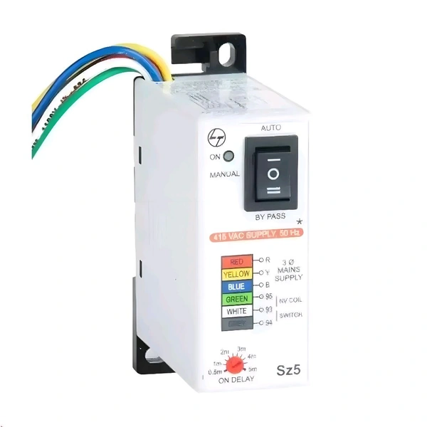 L&T Lauritz Knudsen L&T Sz5 Auto Switch for DOL Starters (3/5/7.5HP) - 360V (6 Wires) L&T Auto Switch Dol 