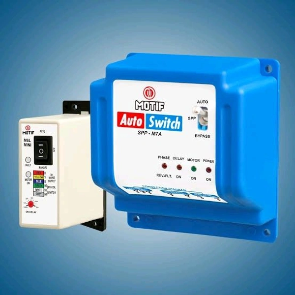 MOTIF Motif’s M7G Auto Switch – 3 Phase Motor Protection (Single Phasing, Reverse Phasing & Unbalanced Supply) Motif Auto Switch Dol 