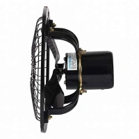 HM 75W 9 inch 2600rpm Black 3 Blade Exhaust Fans, Sweep: 225 mm