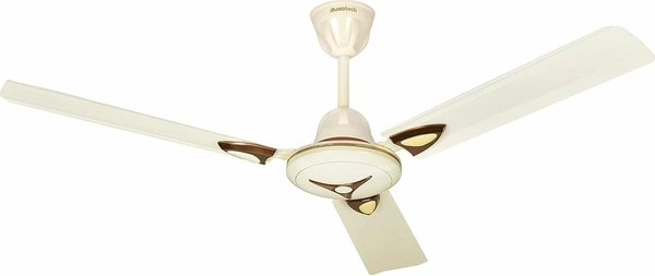 Maxotech Polo Star Ultra High Speed 100% Copper Winding 1200 mm Anti Dust 3 Blade Ceiling Fan - Ivory