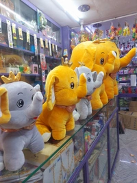 👑 Crown Elephant 🐘 40cm - yellow