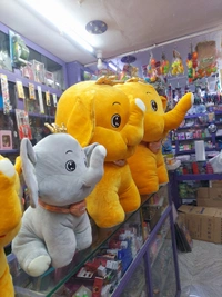 👑 Crown Elephant 🐘 40cm - yellow