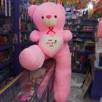 Heart Teddy - 6ft