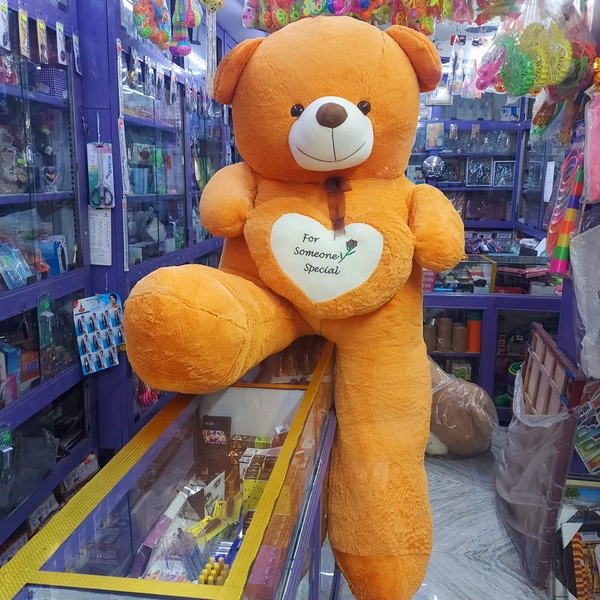 Heart Teddy - 6ft
