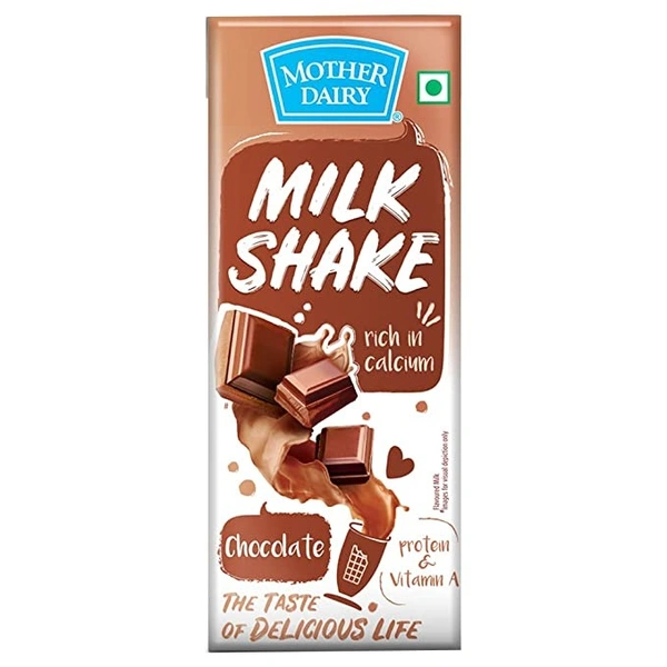 MOTHER DAIRY CHOCOLATE MILK SHAKE MRP 30 - 30 PC