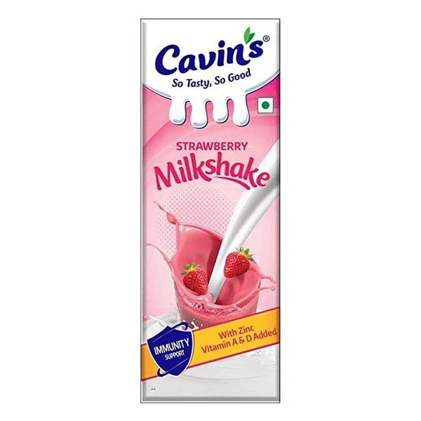 CAVIN'S STRAWBERRY MILK SHAKE MRP 40 - 30 PC