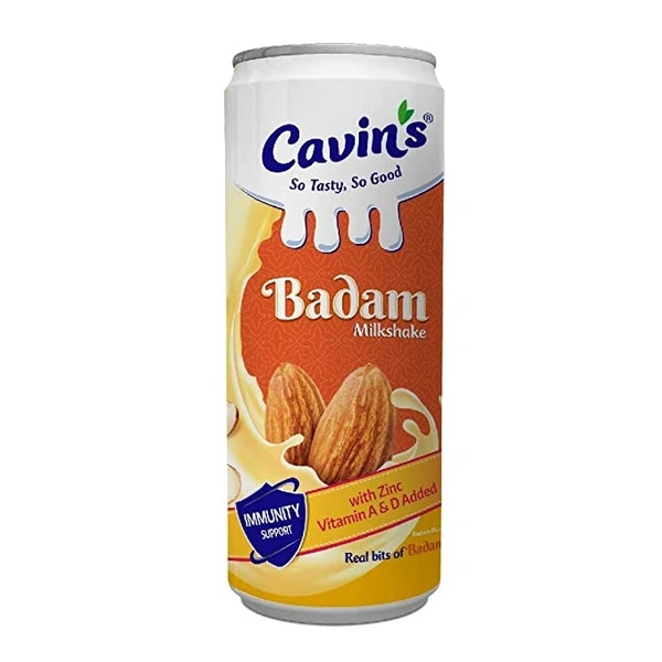 CAVIN'S BADAM MILK SHAKE CAN MRP 60 - 24 PC
