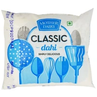 Mother Dairy Curd Pouch - 1 KG MRP 75