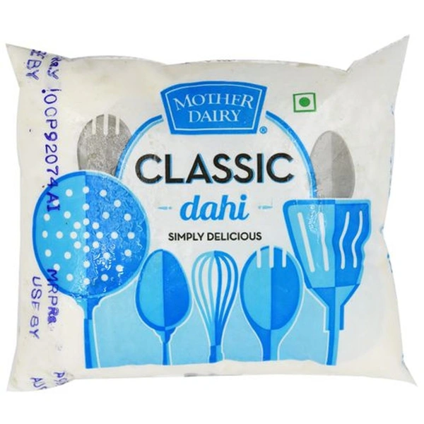 Mother Dairy Curd Pouch - 400 GRAM