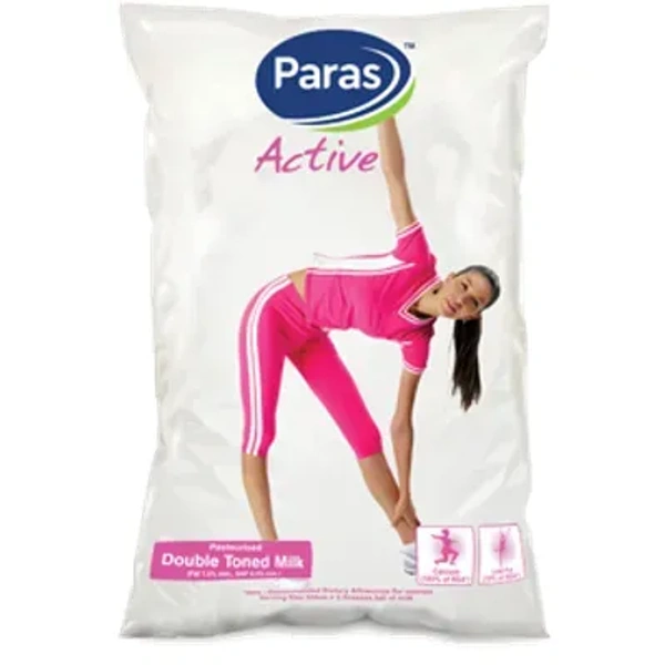 Paras Double Toned Milk - 1/2 Litre Pack