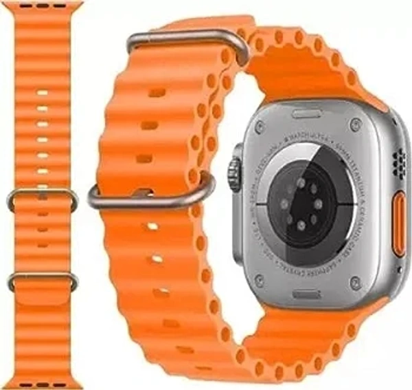 Watchfit  T800 Smart Watch  - Web Orange, Free Size, 150 Gms