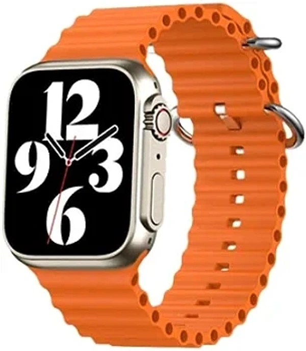 Watchfit  T800 Smart Watch  - Web Orange, Free Size, 150 Gms