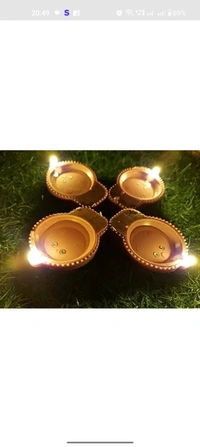Rohila Led Water Sensor Diya  - multicolour, 0.15, Free Size