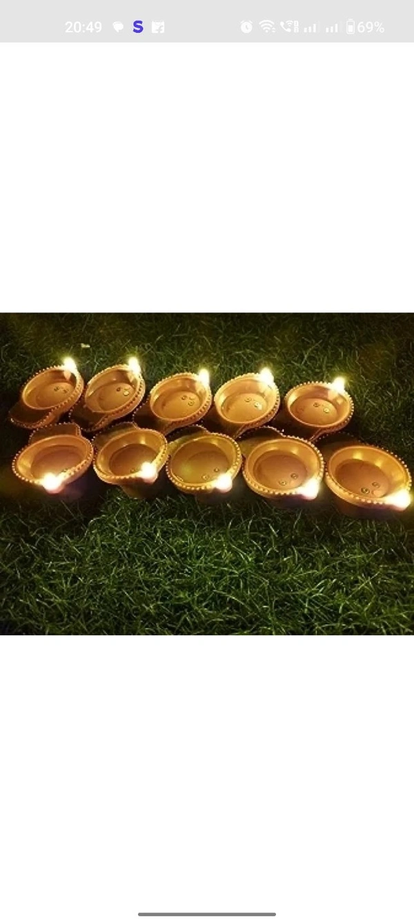 Rohila Led Water Sensor Diya  - multicolour, 0.15, Free Size