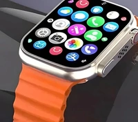 Watchfit S8 Ultra Smart Watch - Web Orange, Free Size, 0.10