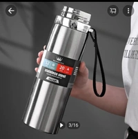 Rohila Stainless Steel Water Bottle  - multicolour, 0.10