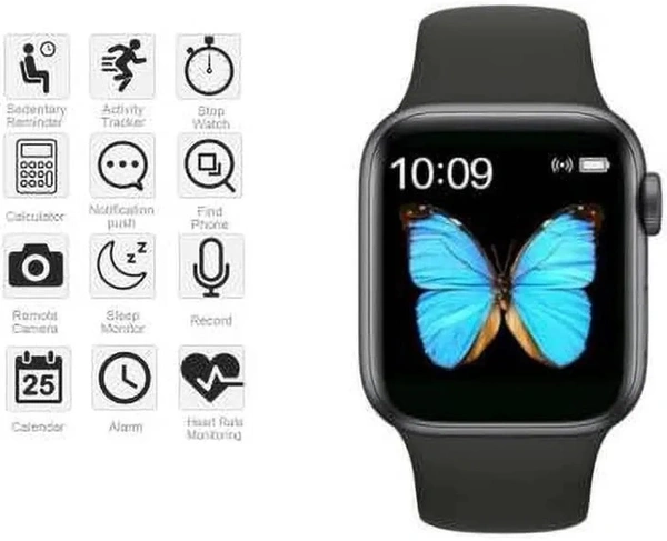 Watchfit Smart Watch  - Black, Free
