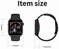 Watchfit Smart Watch  - Black, Free