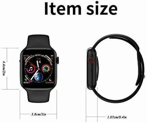 Watchfit Smart Watch  - Black, Free