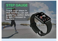Tuborn  D20 Smart Watch  - Black