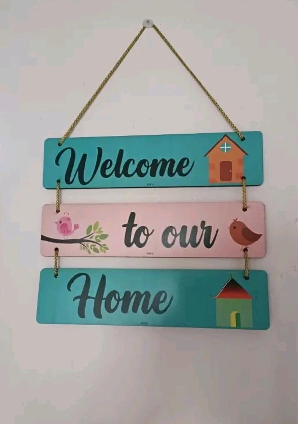 Tanu's Creations Wooden Wall Hanging