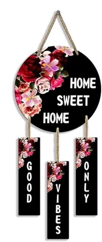 Tanu's Creations Wooden Wall Hanging
