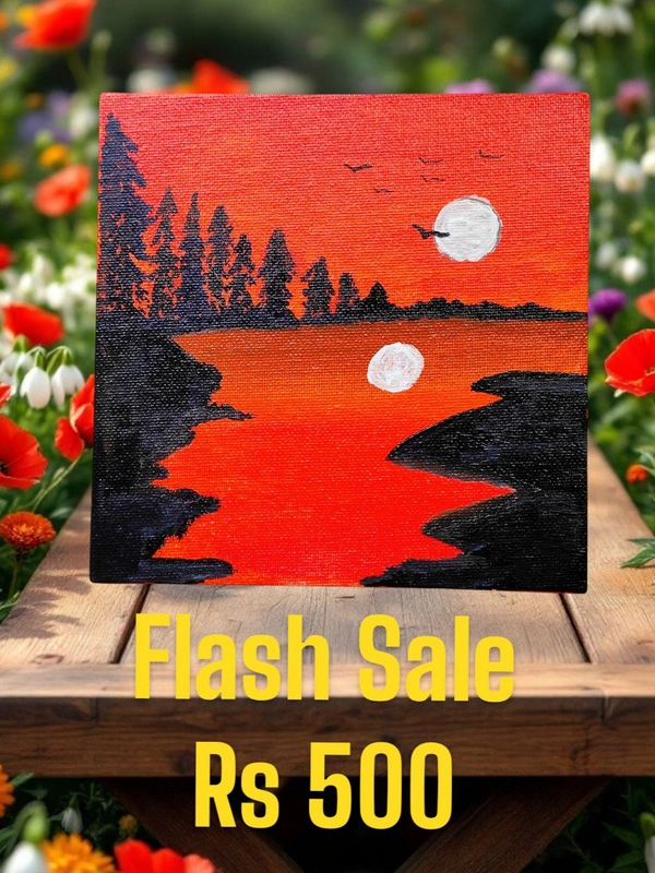 Tanu's Creations Canvas painting