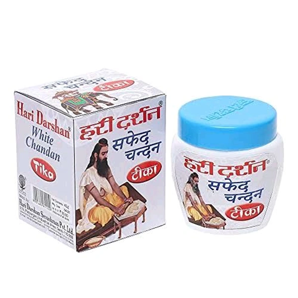 चन्दन टीका  - White