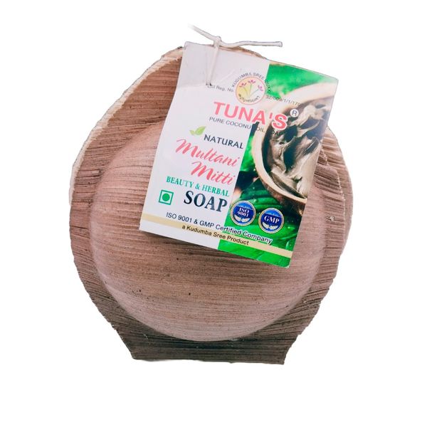 Tuna's® Kerala Hand Made Herbal Soap - A Grade, Multanimitti