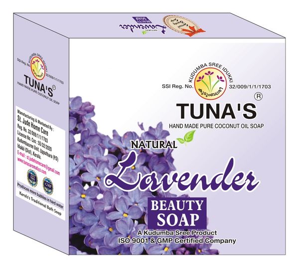 Tuna's® Tuna's Herbal Lavender Soap - 100Gm, Lavender