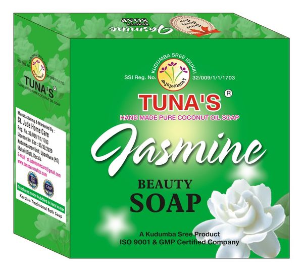 Tuna's® Tuna's Herbal Jasmine Soap - 100Gm, Jasmine