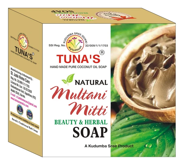 Tuna's® Tuna's Herbal Multanimitti Soap - 100Gm, Multanimitti