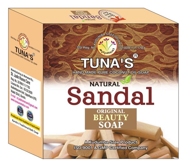 Tuna's® Tuna's Herbal Sandal Soap - 100Gm, Sandal
