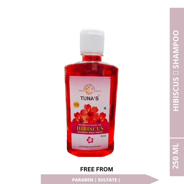 Tuna's® Herbal Hibiscus Shampoo For Hair Strength