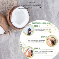 Tuna's® Coconut Milk Herbal Shampoo For Hair Growth - 500ML