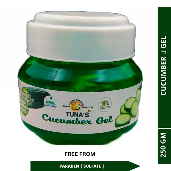 Tuna's® Cucumber Gel - 250gm