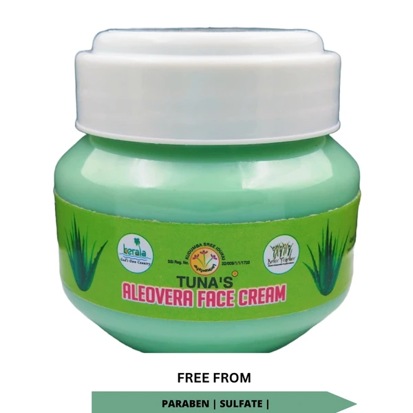 Tuna's® Aloevera Face Cream - 100gm