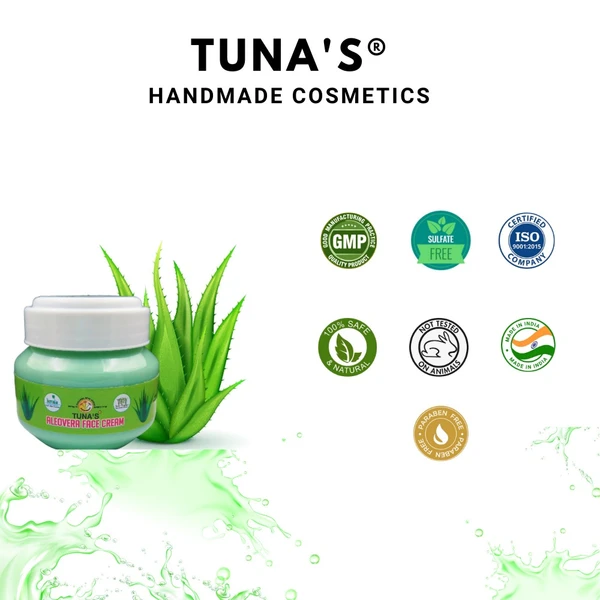 Tuna's® Aloevera Face Cream - 100gm