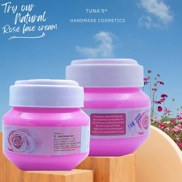 Tuna's® Rose Face Cream - 100gm