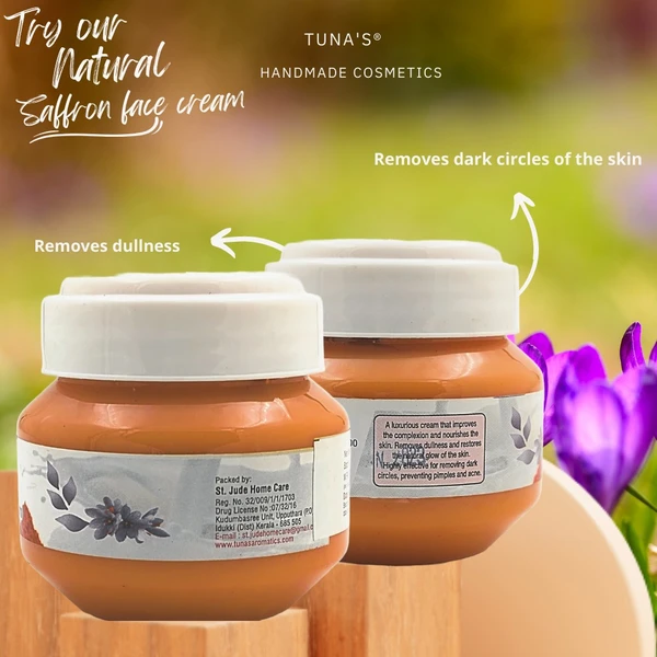 Tuna's® Saffron Face Cream - 100gm