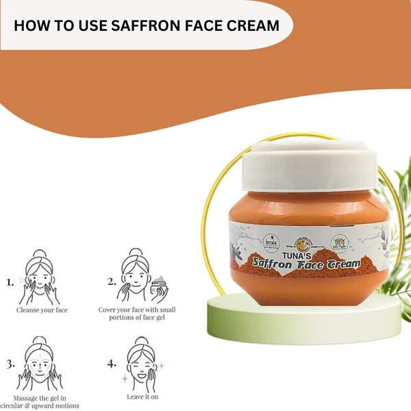 Tuna's® Saffron Face Cream - 100gm