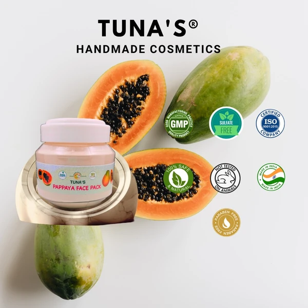 Tuna's® Papaya Face Pack - 100gm