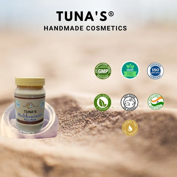 Tuna's® MulthaniMitti Powder For Dipigmentation and Antiscars - 100gm