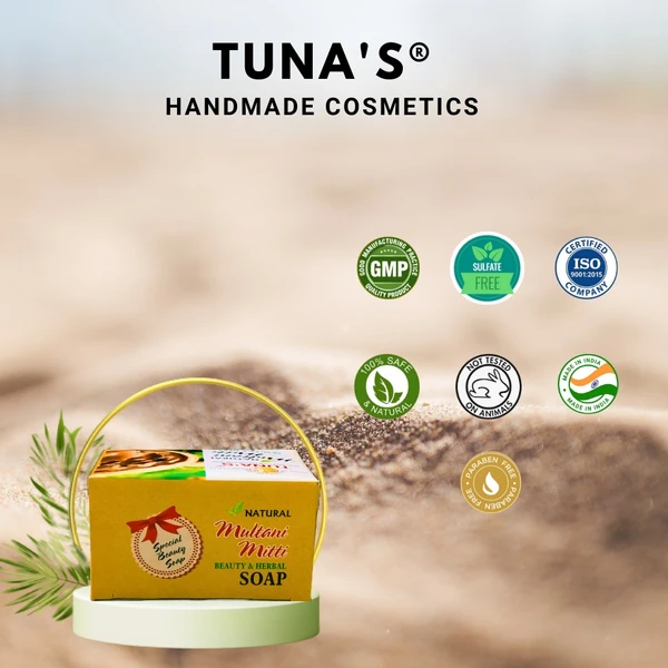 Tuna's® Herbal Soap Combo - 100Gm*4, Multanimitti