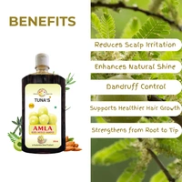 Tuna's® Amla Herbs Infused Shampoo For Dandruff Control | SLS PARABEN FREE - 500ML