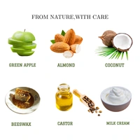 Tuna's® Tunas Green Apple Soap | Dewy Look | Smooth & Toned | Free From Animal Fats Like Tallow or Lard etc..100gm